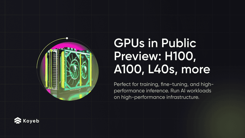 GPUs Public Preview: Run AI workloads on H100, A100, L40S, and more