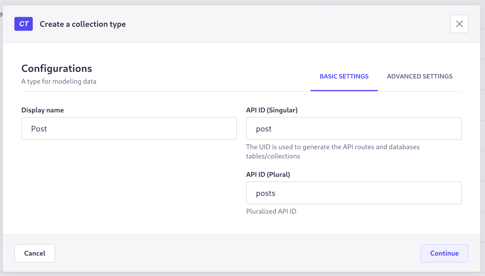 Create post type